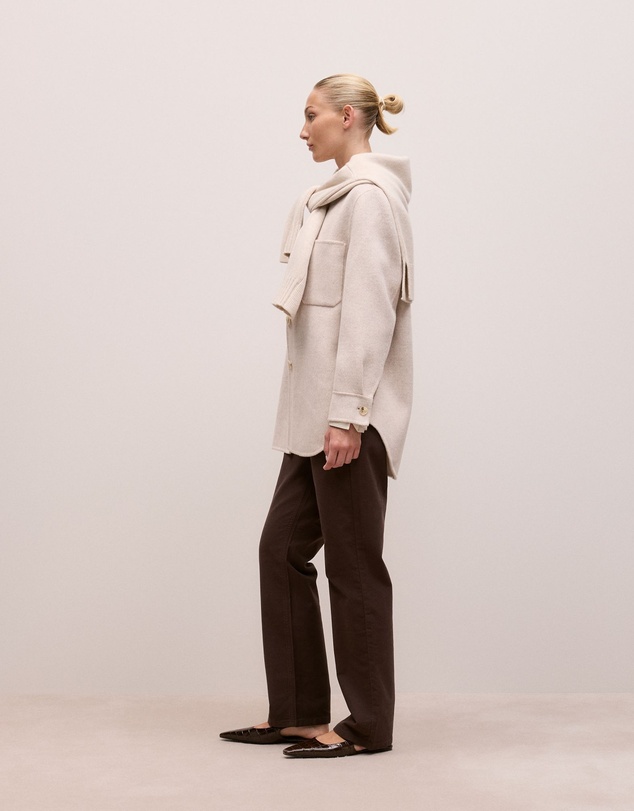 Trenery - Moleskin Five Pocket Pant in Coffee Bean