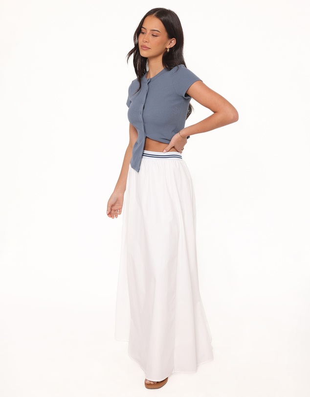Petal & Pup - Christine Maxi Skirt - White