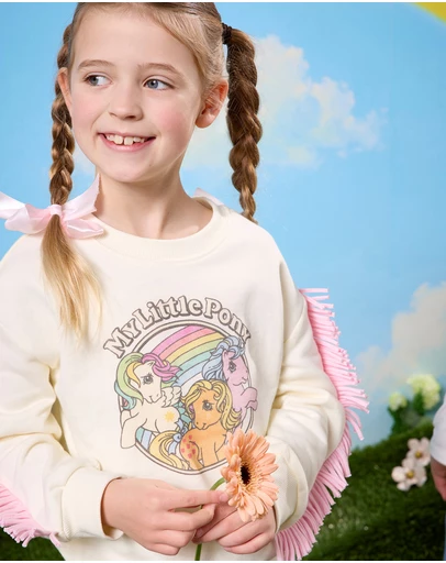 Rock Your Kid - My Little Pony Fringe Sweatshirt