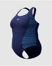 Speedo - Plus Placement Medalist One Piece Swimsuit