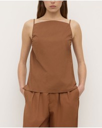 Assembly Label - Annie Poplin Tank