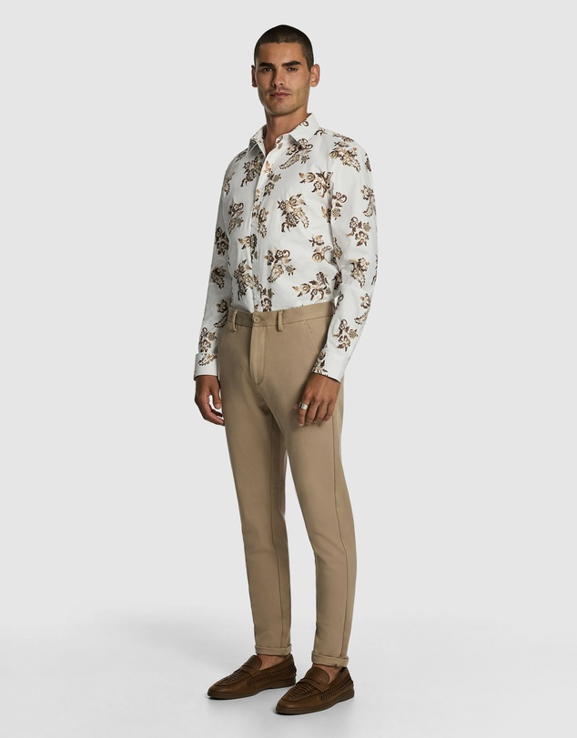 yd. - Aria Floral Slim Shirt