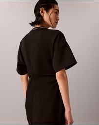 Calvin Klein Jeans - Logo Rib Interlock Dress