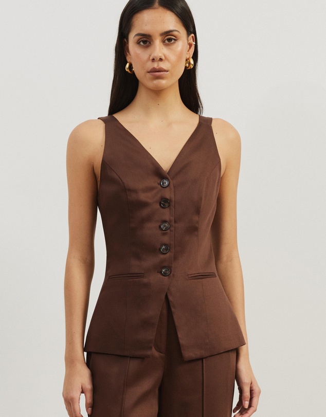 Atmos&Here - Junia V-Neck Strappy Vest