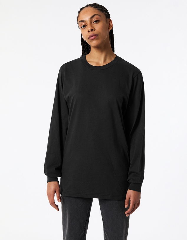 American Apparel - Unisex Fine Jersey Long Sleeve T-Shirt