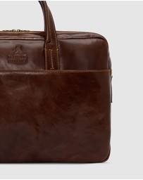Republic of Florence - The Tokyo Brown Briefcase