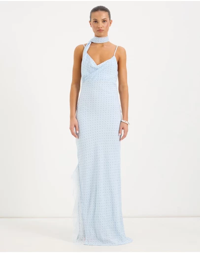 Calli - Estelle Maxi Dress With Scarf