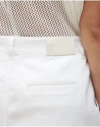 Trenery - Classic Denim Skirt in White