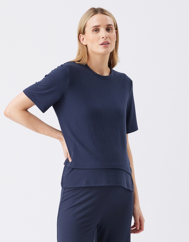 Ripe Maternity - Mike Rib Nursing Top