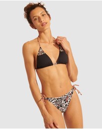 Banana Moon - Tomales Crico Halter Padded Triangle Bikini Top