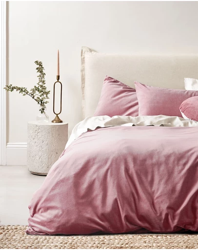 Aura Home - Luxury Velvet Quilt Cover