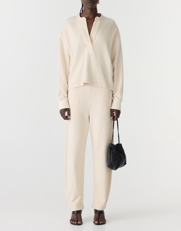 Bassike - Fleece Popover Sweat