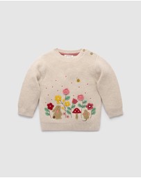 Purebaby - Woodland Jumper -Kids-Babies