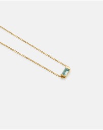Kirstin Ash - Baguette Birthstone Bracelet March Sky Blue Topaz