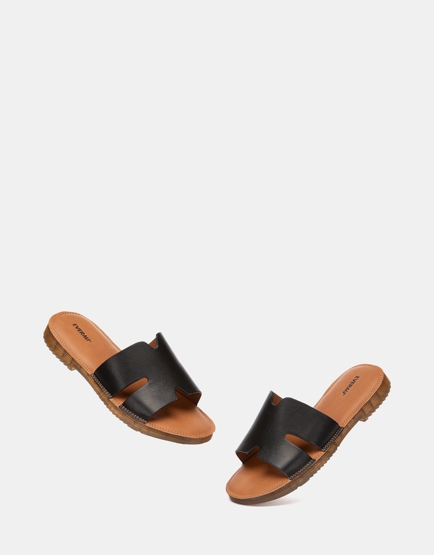 EVERAU - EverAU Ugg Clovey Cow Leather Upper Loafer Oxfords Flats