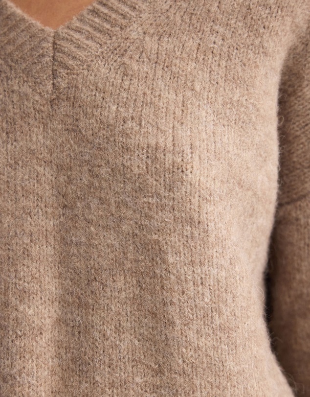 Oxford - Bridgette Alpaca Blend V-Neck