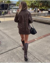 Ownley - Giselle Lace Up Jacket