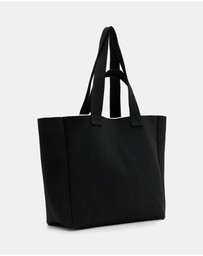 AllSaints - Izzy Large Logo Knitted Tote Bag