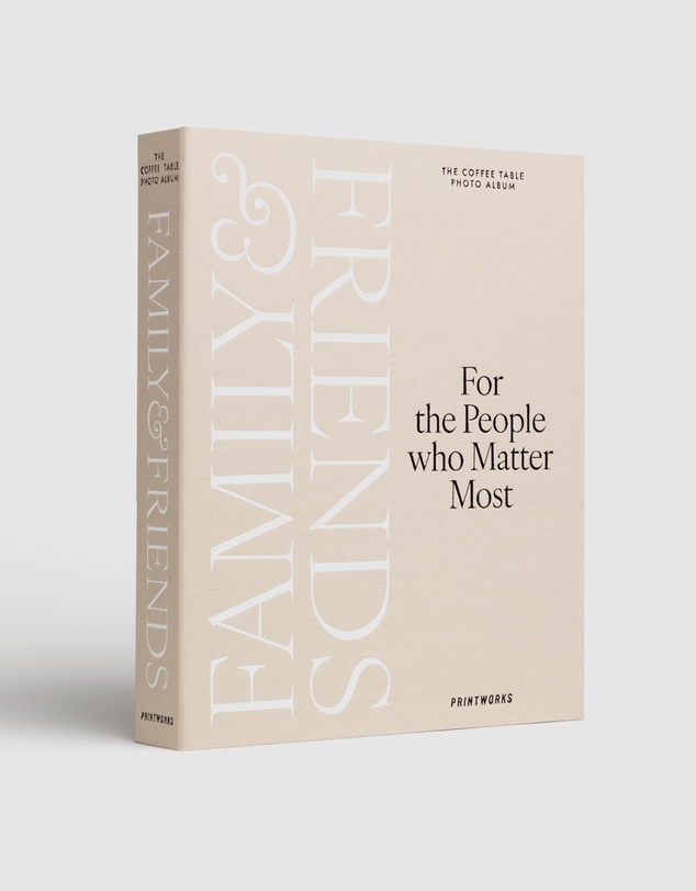 Printworks - Printworks Photo Album-Family and Friends-Beige