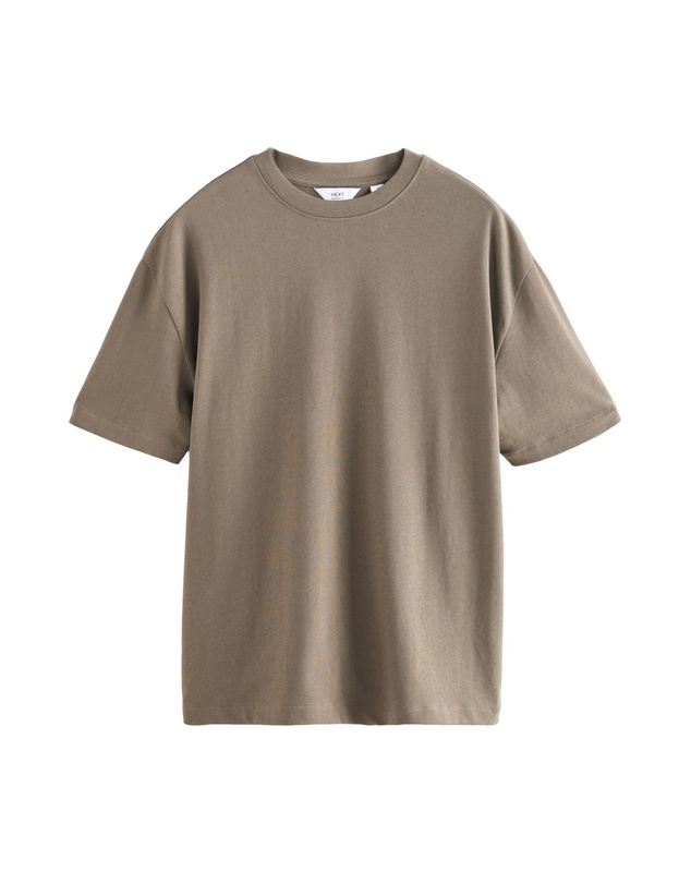 NEXT - Heavyweight 100% Cotton T-Shirt Relaxed Fit