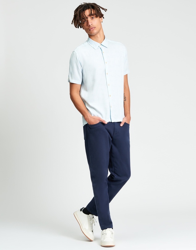Ben Sherman - Linear Print Short Sleeve Shirt