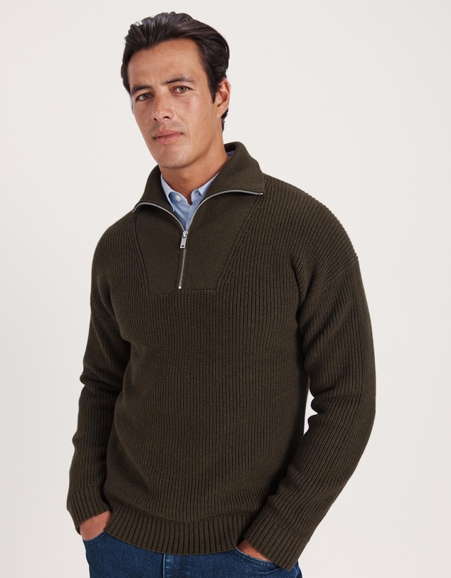 SABA - Soren Quarter Zip Knit