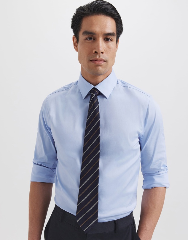 SABA - Stretch Poplin Slim Shirt