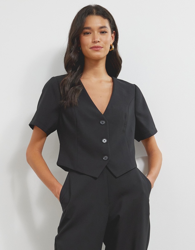 Atmos&Here - Marlowe Short Sleeve Blazer