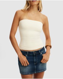 Cotton On - Micro Low Denim Skirt