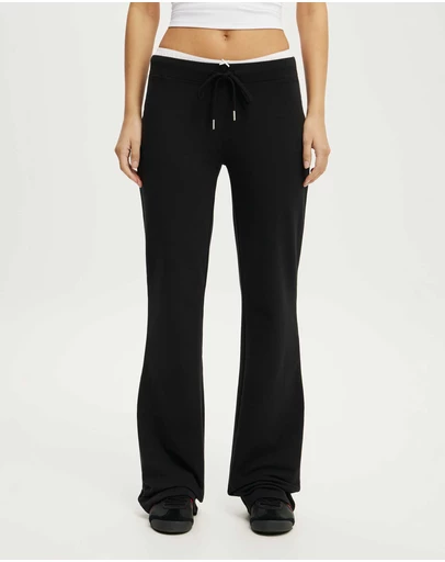 Cotton On Body Active - Sculpt Fleece Bootleg Sweatpant
