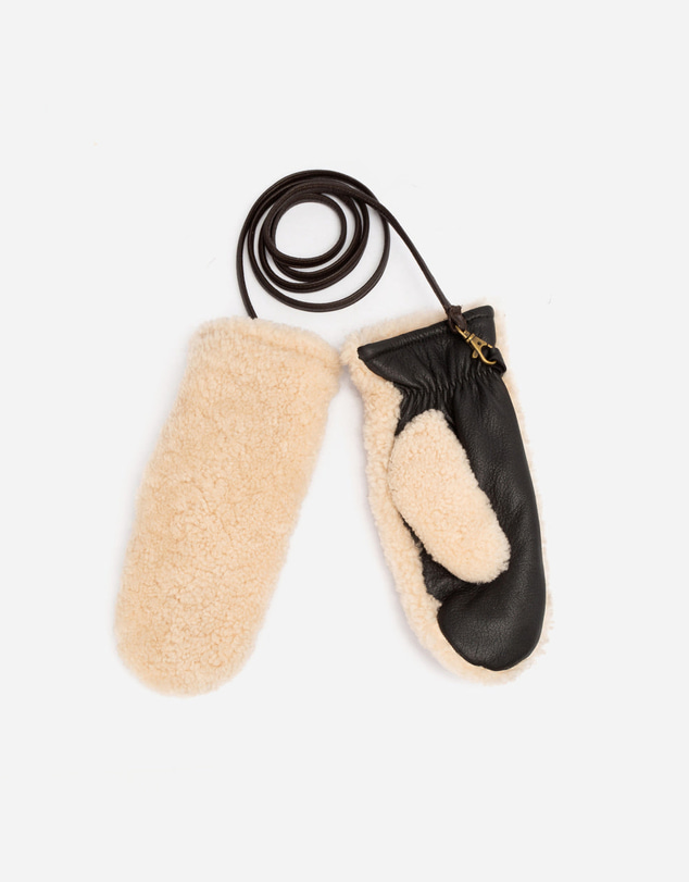 Ozwear Connection Uggs - UGG Luxury Sheepskin Strap Mittens