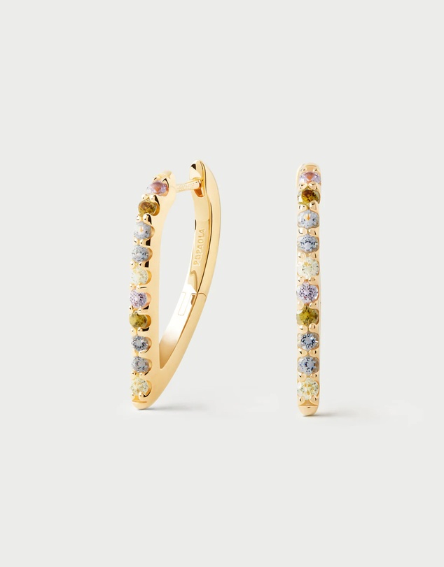 PDPAOLA - Multicolor Gloss Earrings