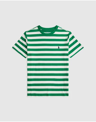 Polo Ralph Lauren - Striped Cotton Jersey Tee - Teens