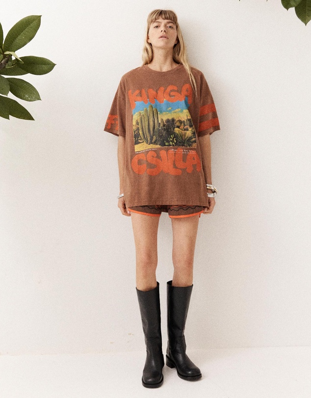 KINGA CSILLA - Red Cactus OG Tee