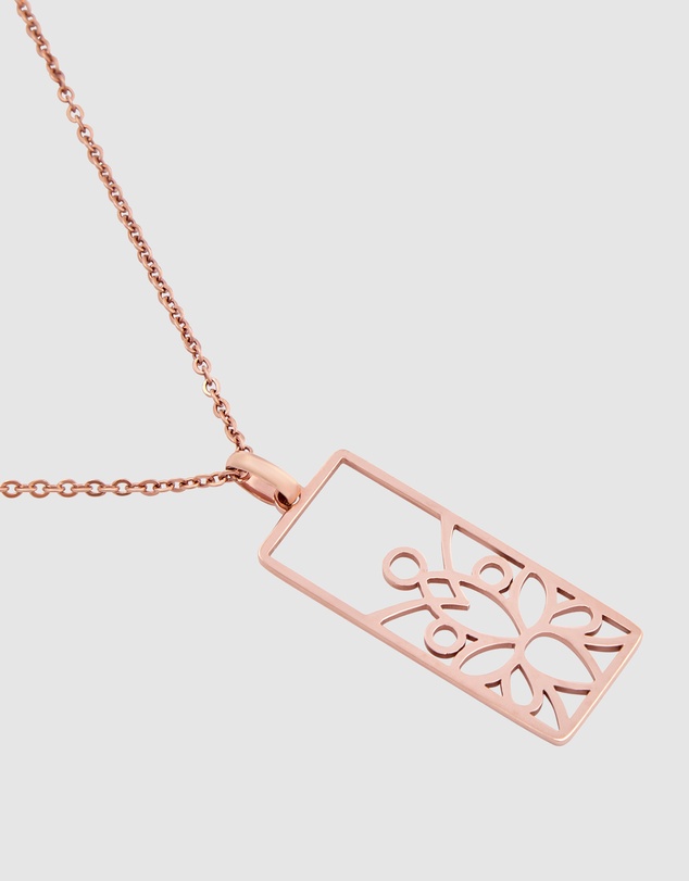 Pastiche - White Orchid Necklace