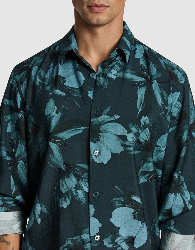 yd. - Massimo Floral Shirt