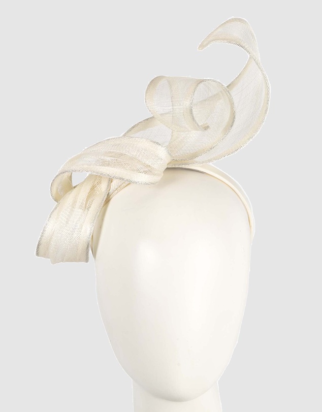 Max Alexander - Sculptured Sinamay Fascinator Headband