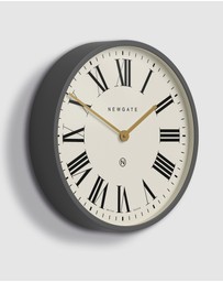 Newgate - Newgate Mr Butler Wall Clock Moonstone Grey