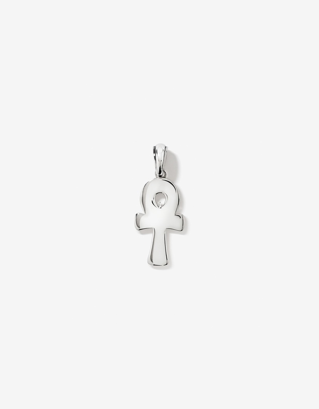 Michael Hill - Black Diamond Ankh Pendant in Sterling Silver