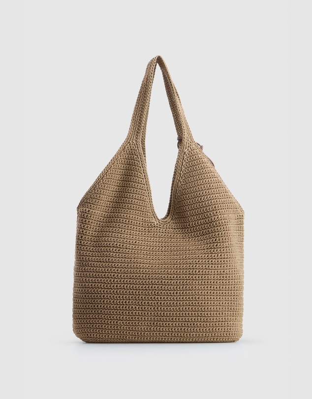 Laura Jones - Rayon Crochet Tote Bag
