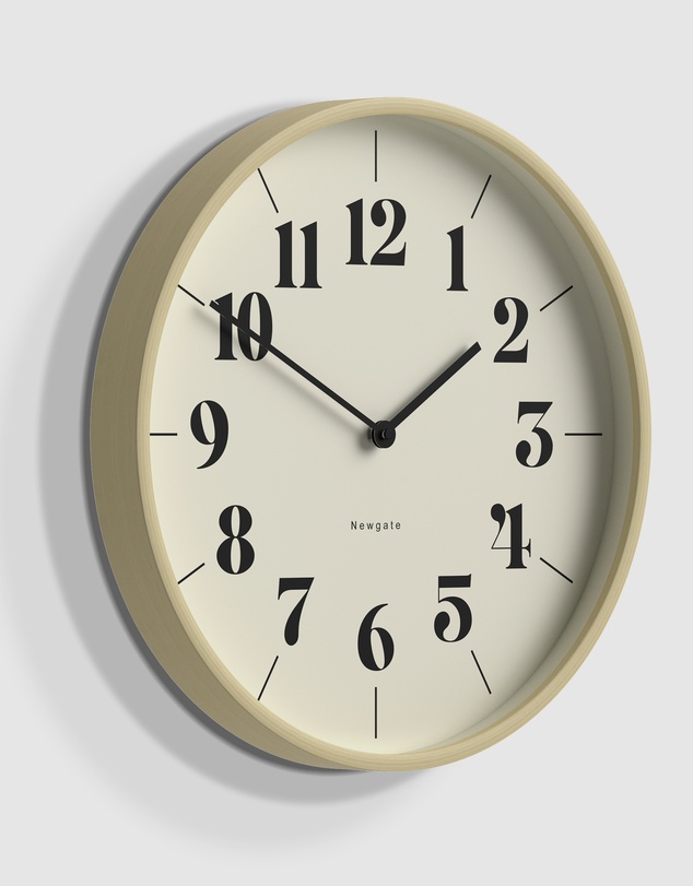 Newgate - Newgate Mr Clarke Clock Pale Wood Hopscotch Dial