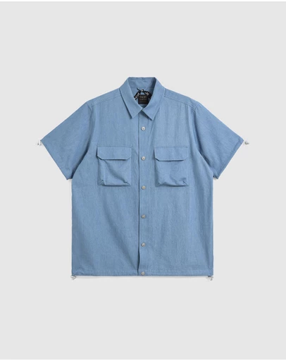 TAION - Non-Down Military Adjustable Half Sleeve Shirt