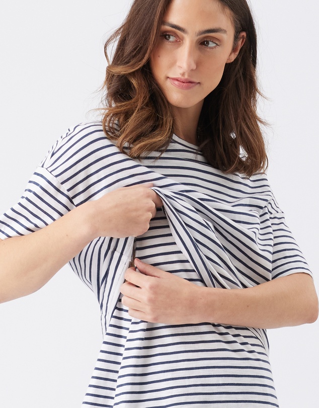 Ripe Maternity - Claudette Nursing Tee