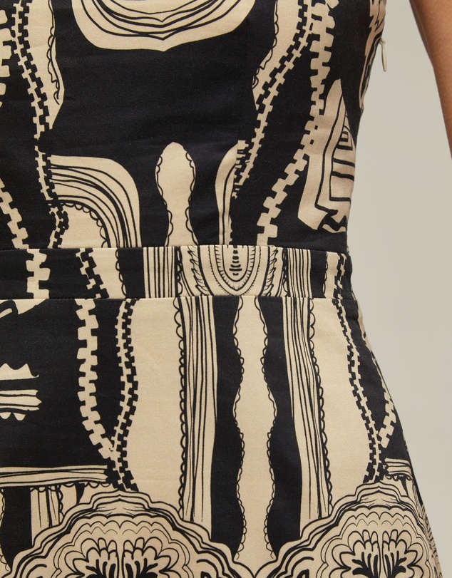 Oxford - Margot Printed Dress