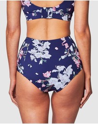 UNE PIECE - Never Say Never High-Waisted Bikini Bottom