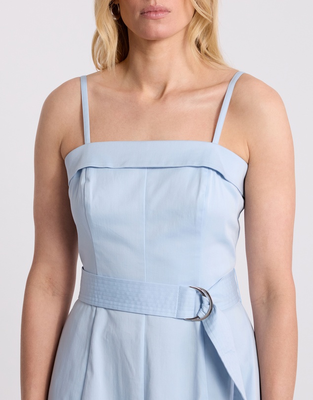 David Lawrence - Wisteria Cotton Midi Dress