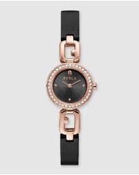 Furla - Furla Arco Chain Rose Gold Tone & Black