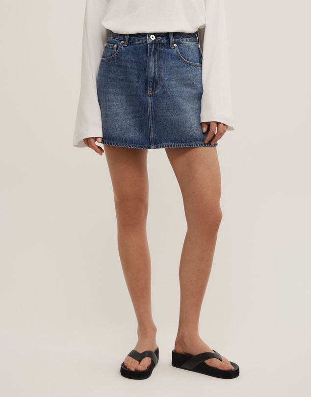 Witchery - Denim Mini Skirt