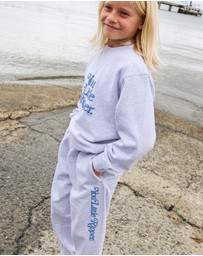 Skwosh - You Little Ripper Kids Sweat Pant in Grey Marle