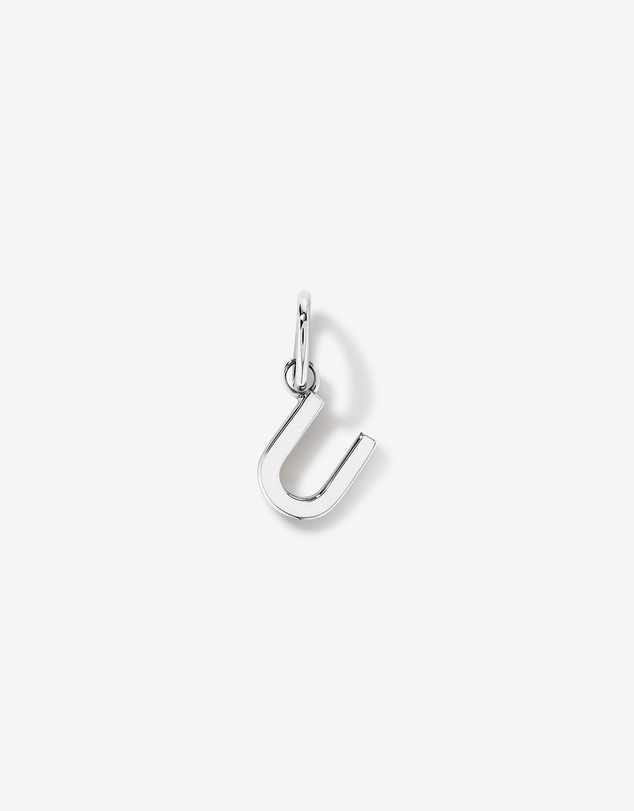 Michael Hill - Letter U Initial Pendant in Sterling Silver